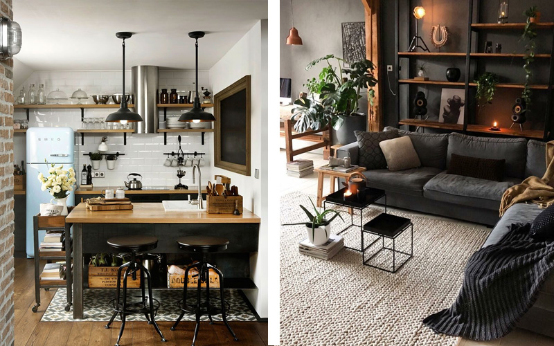 Estilo de decoração: Industrial