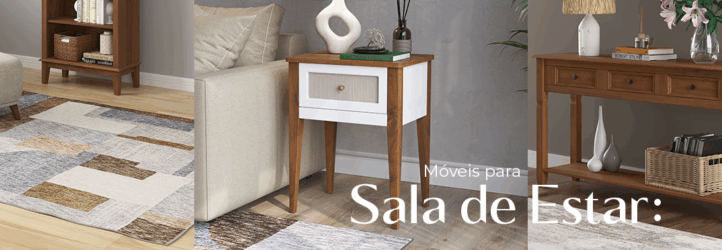 5 móveis para sala de estar que fazem diferença na decoração