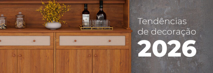 Tendências de decoração 2026: confira o que vai mudar!